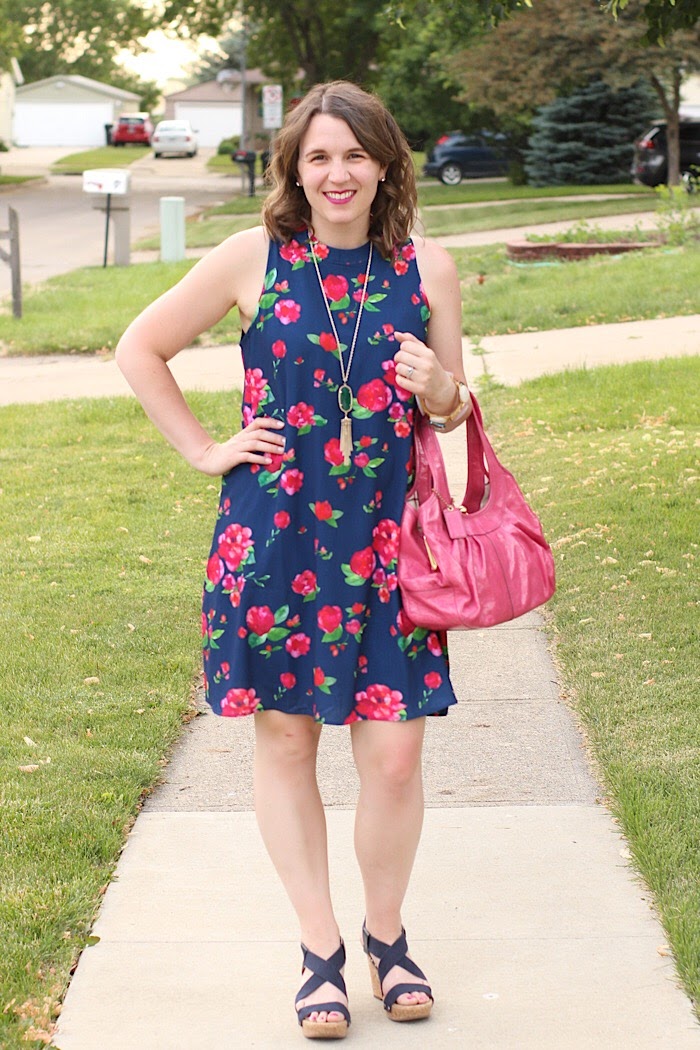 bybmg: Floral Dress for a Wedding Guest