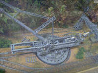 Fuente: https://en.wikipedia.org/wiki/Paris_Gun Maqueta de un Parisener Kanone