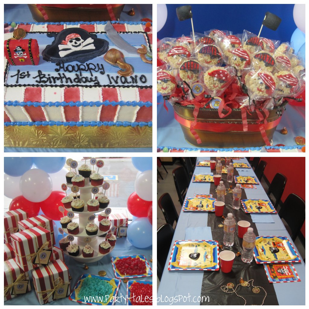 Birthday Party ~ Pirates!! 1st birthday party and Pirate pops ...
