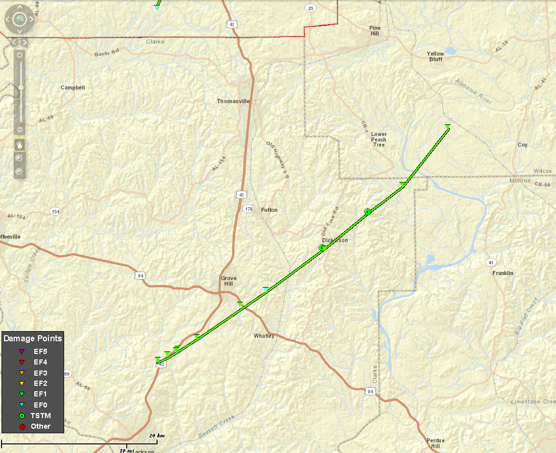 The Original Weather Blog The Tornado Chronicles Grove Hill, AL Tornado of December 25, 2012...