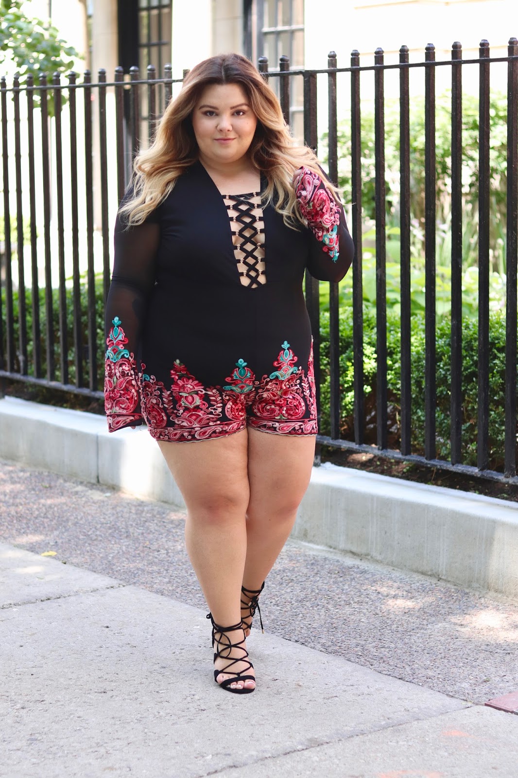 NOT YOUR AVERAGE ROMPER | Natalie in the City - A Chicago Petite Plus ...
