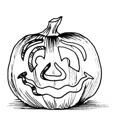 Free Coloring Pages: Printable Halloween Coloring Pages