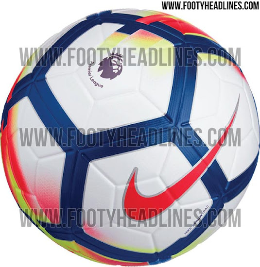 Nike 2017-18 Premier League Ball Leaked - Footy Headlines