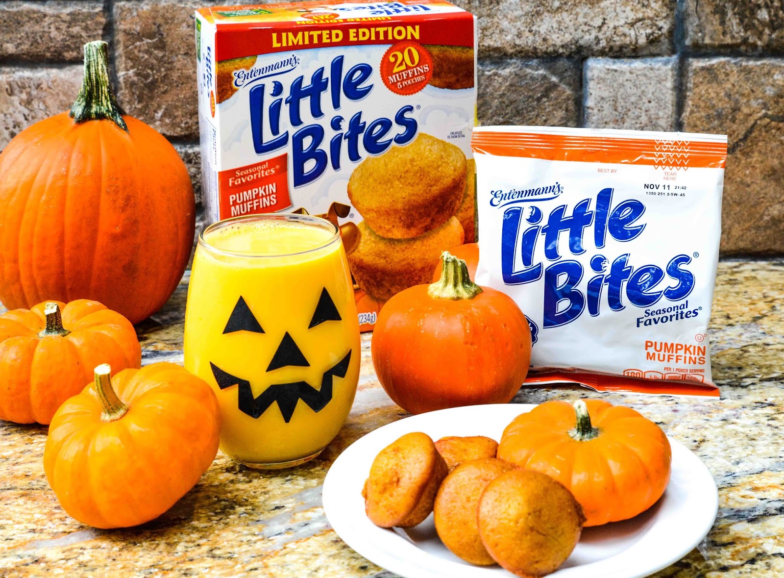 Theresa's Mixed Nuts Tast of Fall Entenmann’s® Little Bites® Pumpkin