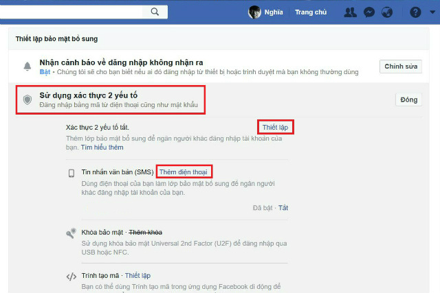Hướng dẫn bảo mật facebook 2 lớp bằng số điện thoại cách bảo mật facebook 2 lớp bằng điện thoại 2