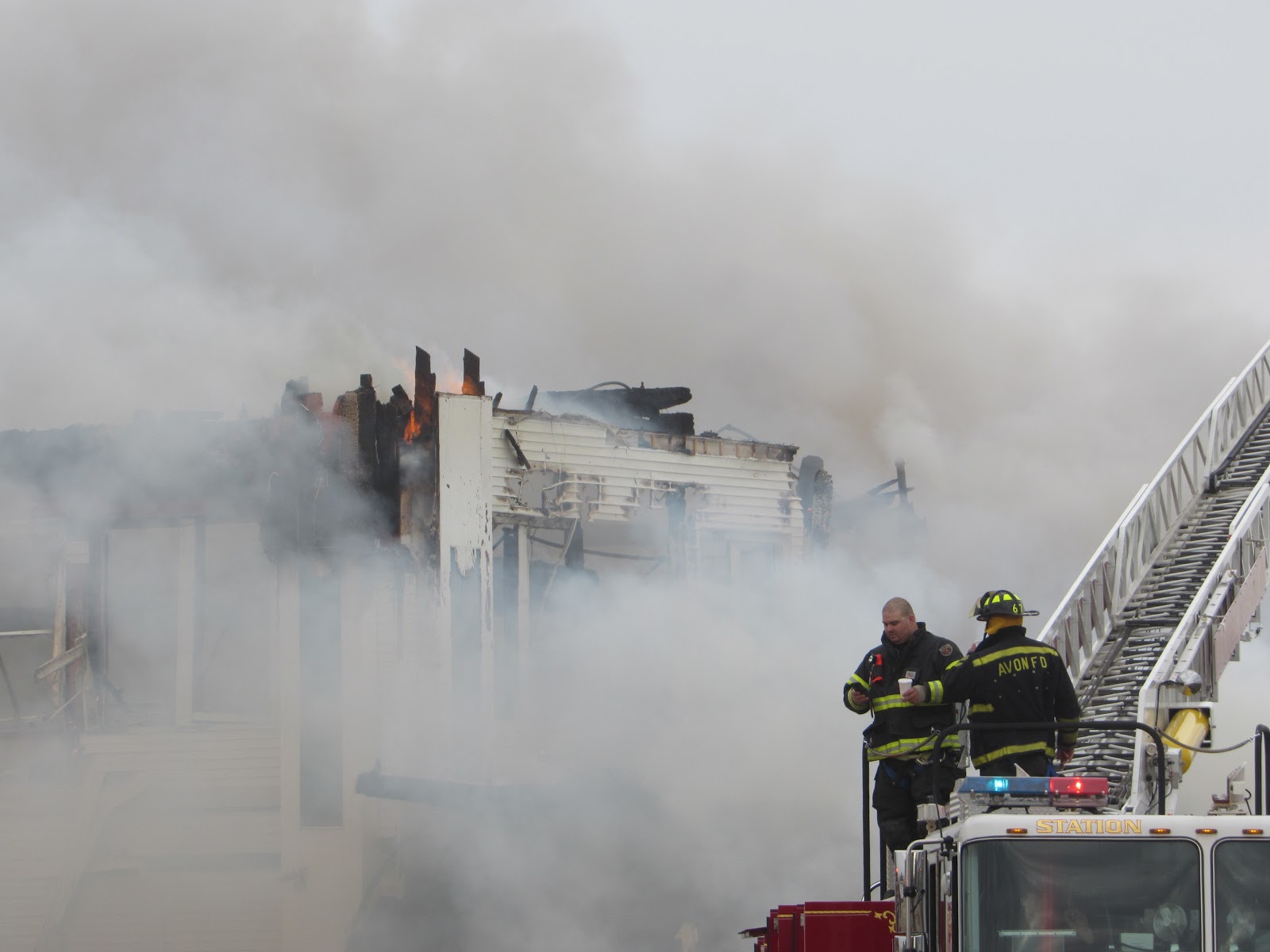 SEEN North End Pavilion Fire