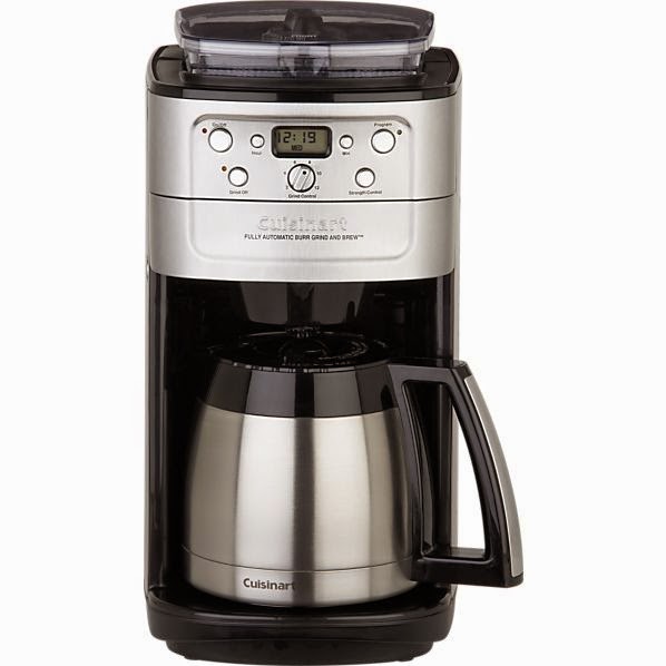 Cuisinart Automatic Grind & Brew Thermal 12 Cup Programmable Coffee