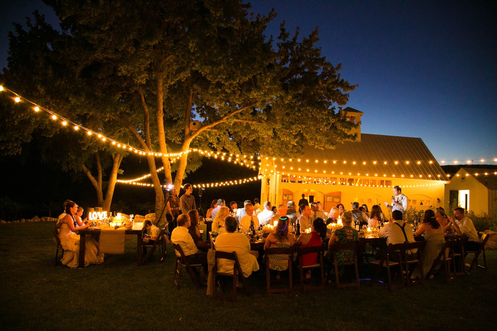 Intimate Outdoor Vineyard Wedding