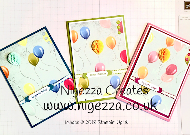 Nigezza Creates Birthday Memories Balloon card