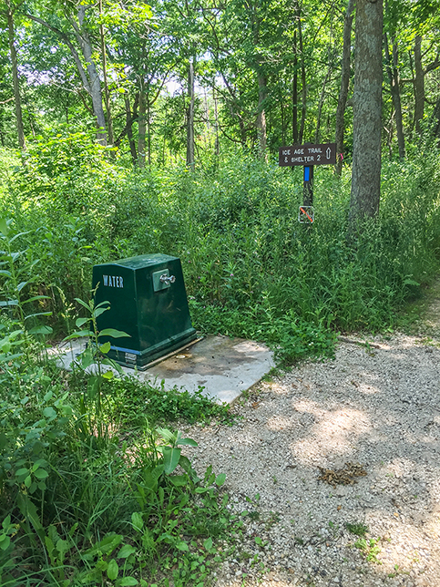 Water Station near the the Southern Kettle Moraine State Forest Headquarters