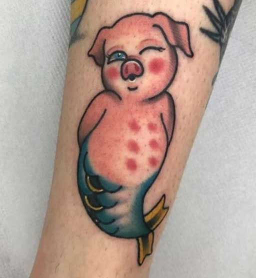 Tatuagens de porcos Tatuagens de porcos