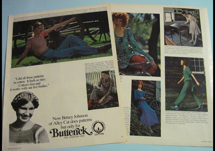 gold country girls: Betsey Johnson For Butterick Part Two