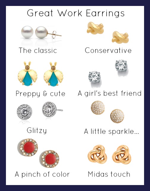 Darcy's Favorites... Cute Earrings for Work!