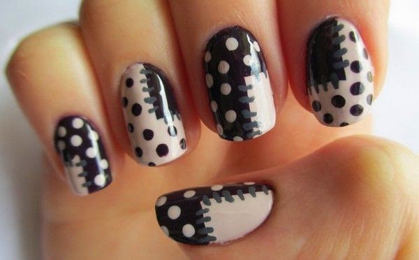 50+ Black and White Nail Art Ideas For Inspiration - Fine Art and You