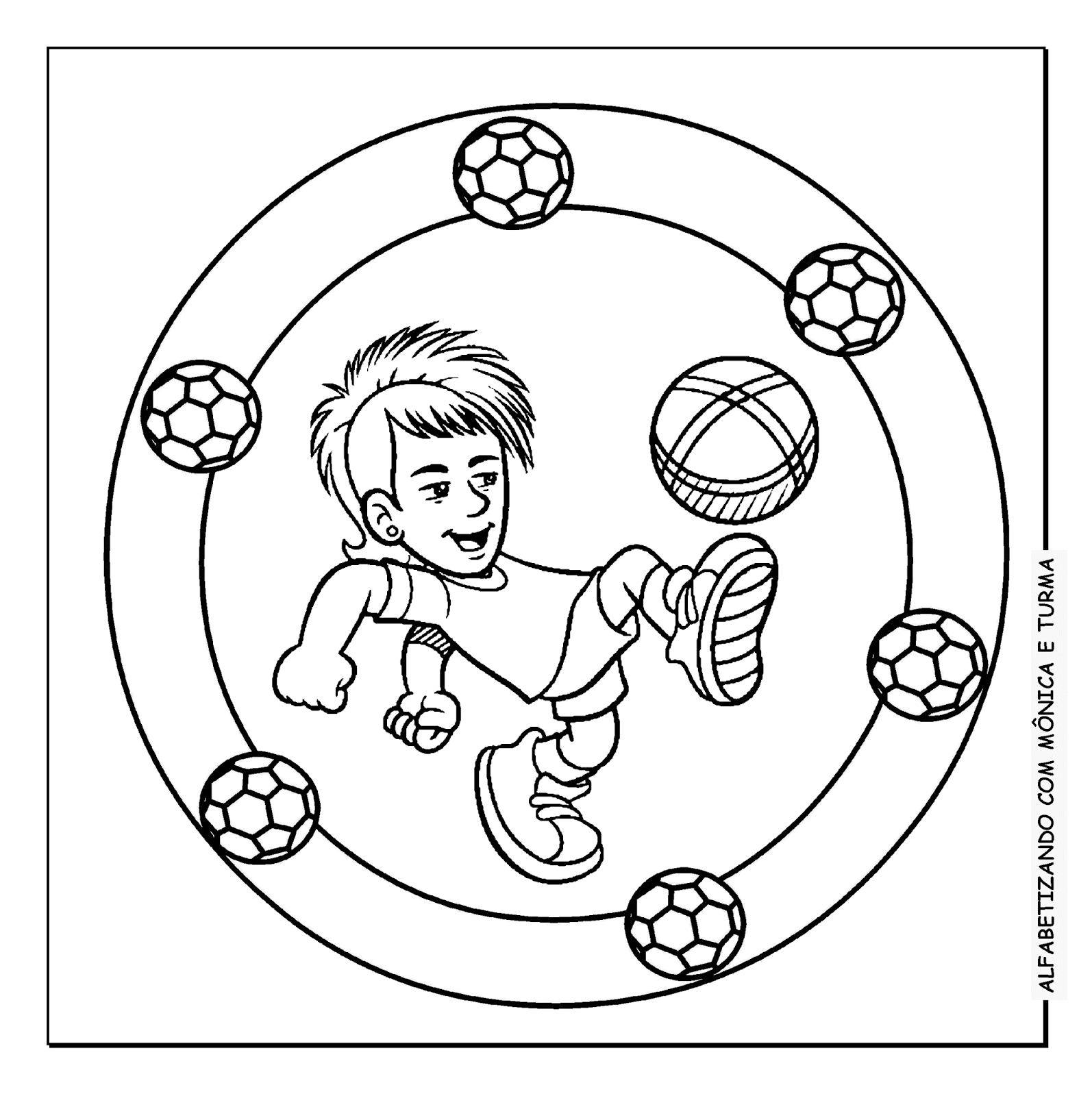 Pedagogia Século XXI: Mandalas de futebol