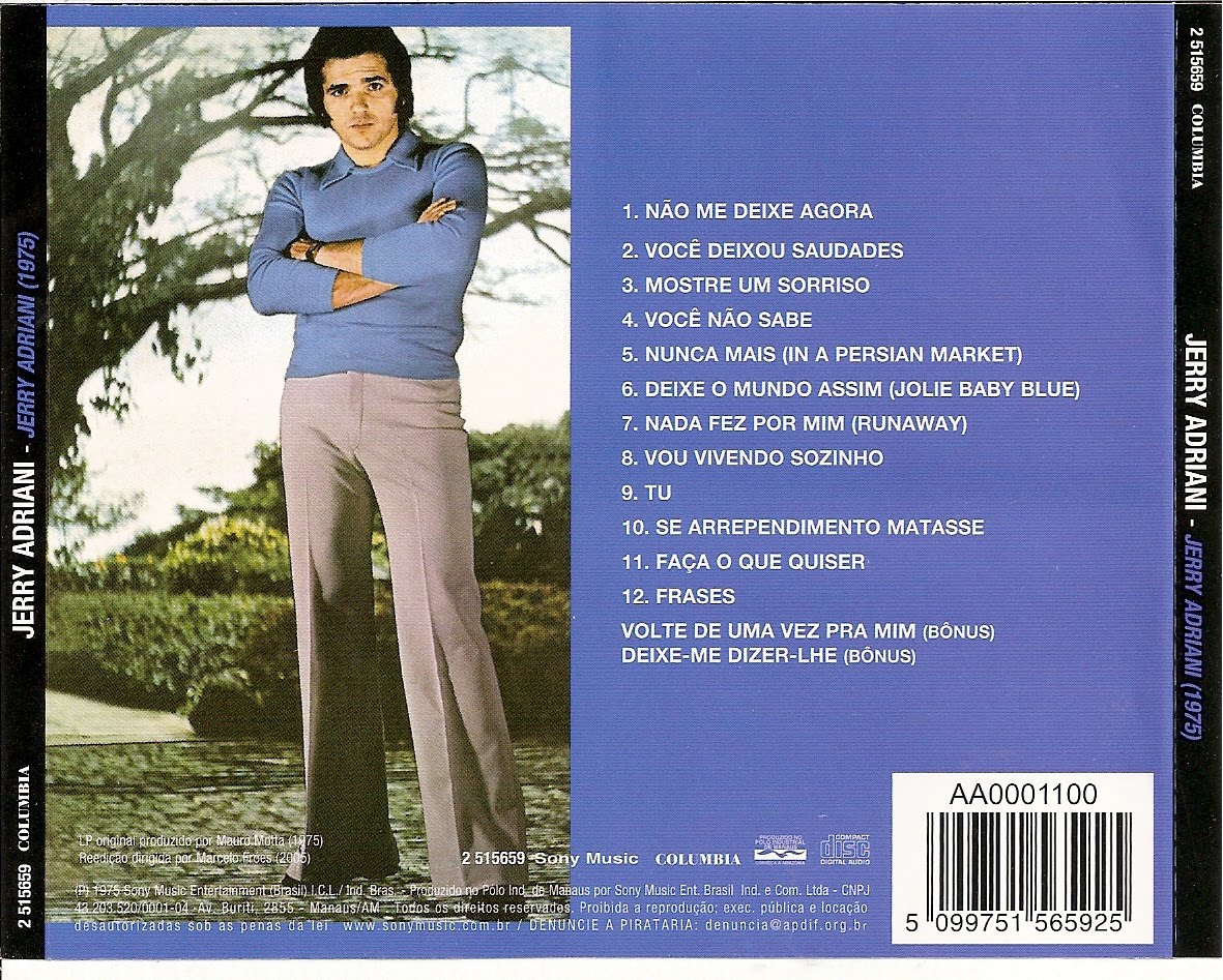 MEU ARQUIVO MUSICAL: JERRY ADRIANI - 1975
