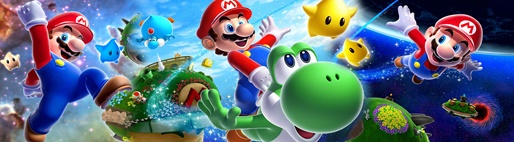 Super Mario Galaxy 1 & 2 Wii WBFS