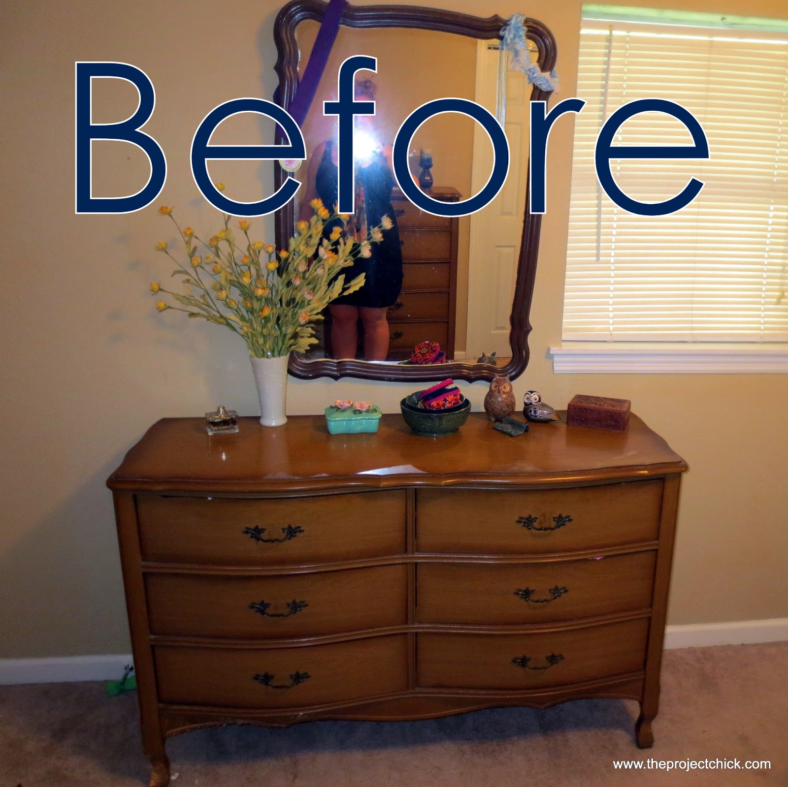 The Project Chick Refinishing Our Bedroom Furniture