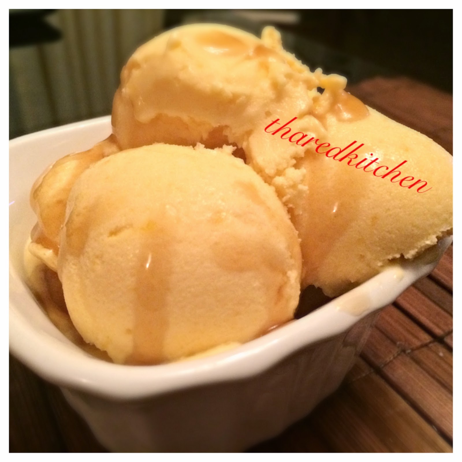 tharedkitchen Mango and Coconut Ice cream