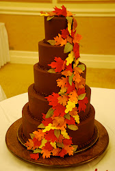 fall cakes leaves cake tree christmas foliage rake grab usa trees robinson baker amanda virginia