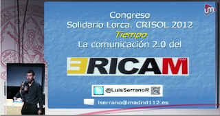 ERICAM. Ponencia de Luis Serrano en Congreso Crisol 2012