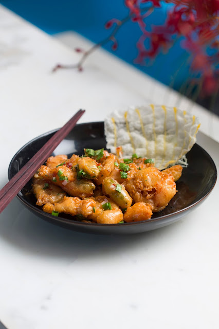 Crispy vegetables in sweet chilli sauce Crispy vegetables in sweet chilli sauce
