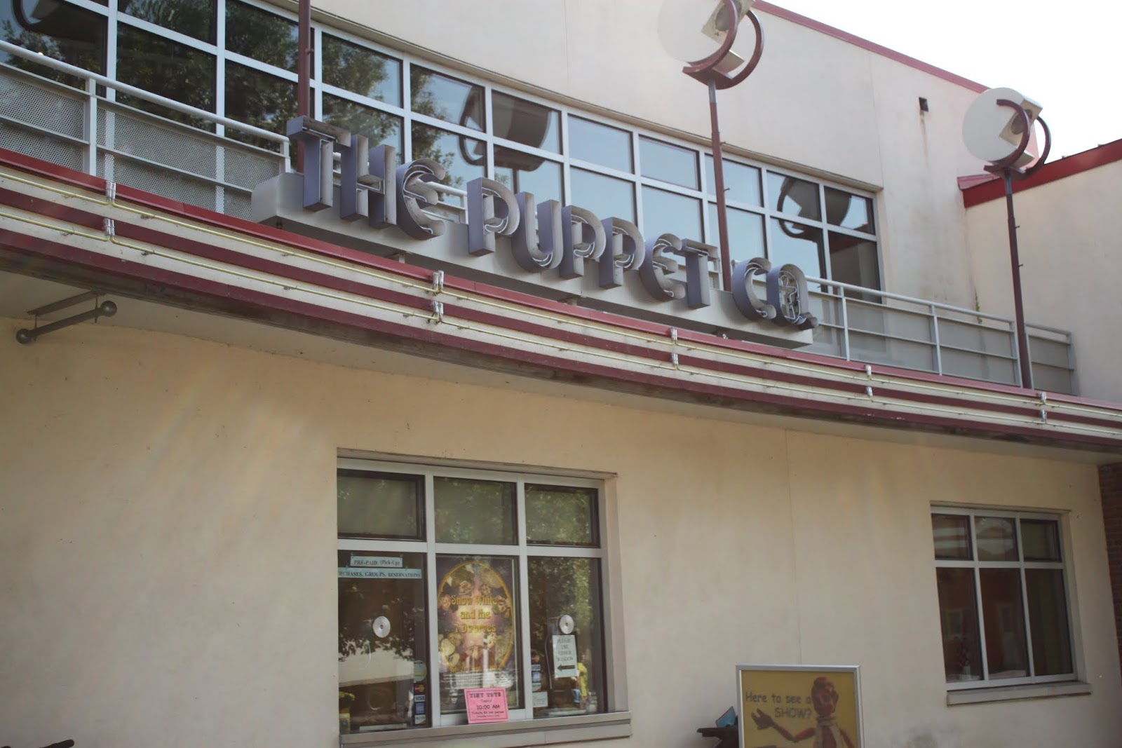 The Dahlem Dish Mother Goose Puppet Show at Glen Echo Park