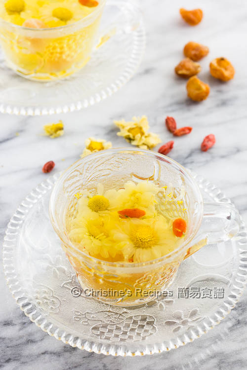 菊花杞子龍眼茶 Chrysanthemum Tea with Goji and Longan01