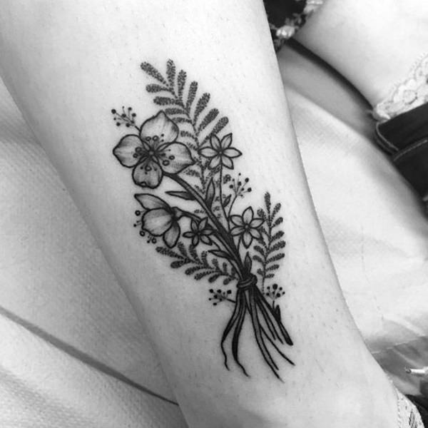 Mini tatuagens femininas para os tornozelos Mini tatuagens femininas para os tornozelos