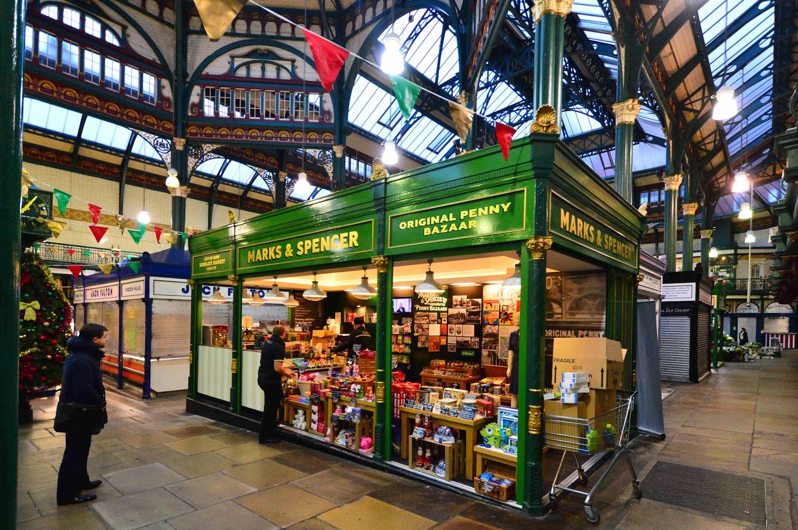 Leeds is a city with a rich #retail #heritage Leeds #Market has