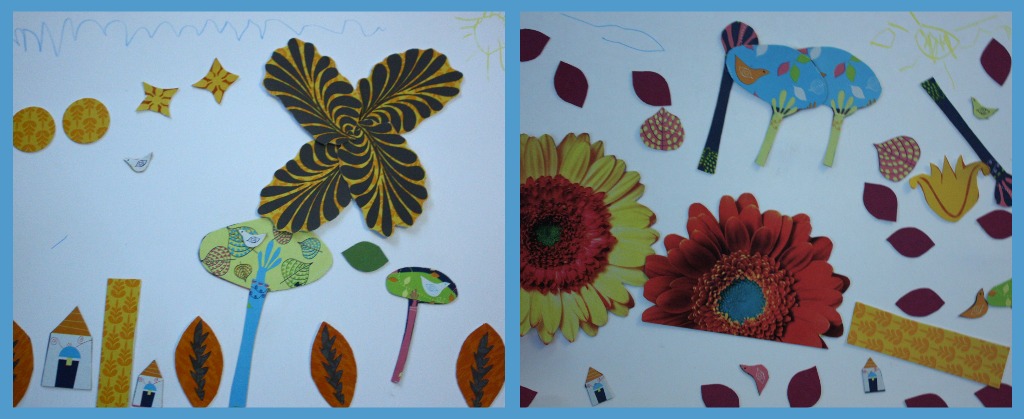 Ankle Biter Art: Spring Time Collage