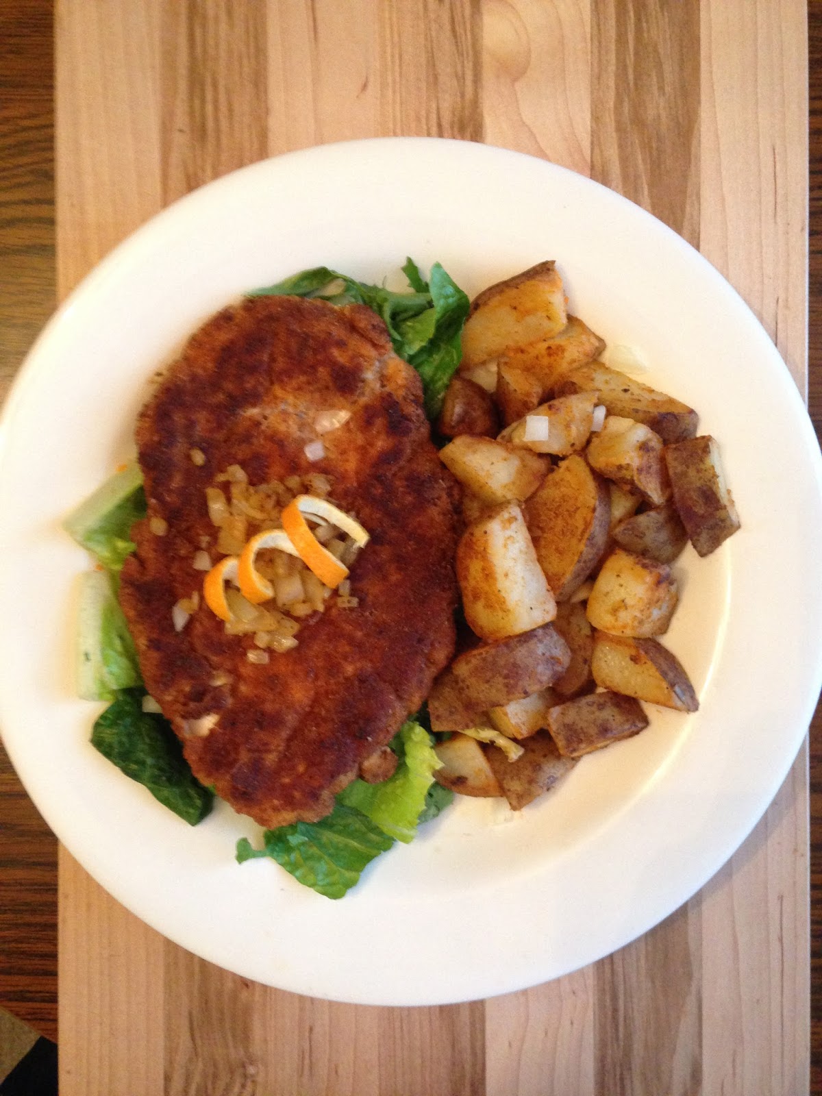 The Recovery Kitchen Paprika Chicken Schnitzel
