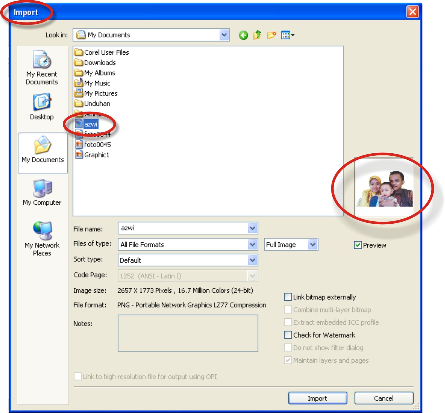 Tutorial Cara Import File Tutorial Corel Draw
