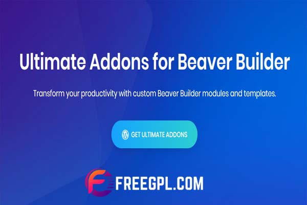 Ultimate Addons For Beaver Builder Free Download