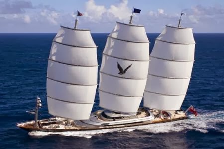 Il superyacht a vela Maltese Falcon di Perini Navi