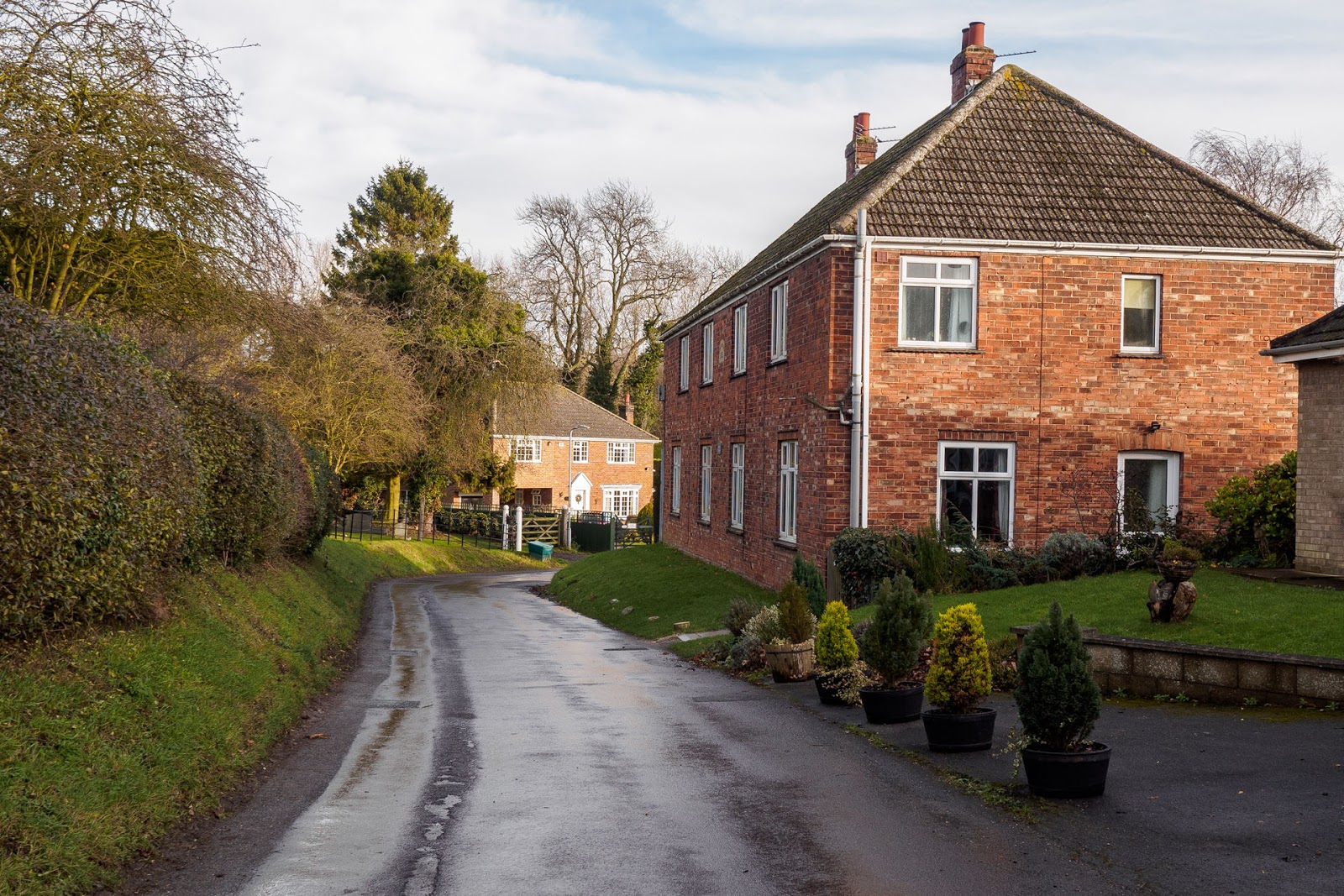 Lincolnshire Cam North Thoresby Village.