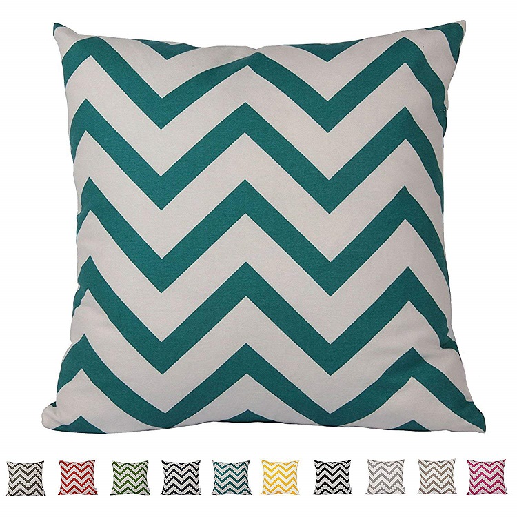 Decorative Pillow Case Thick Canvas Pillowcase Cushion Cover with
