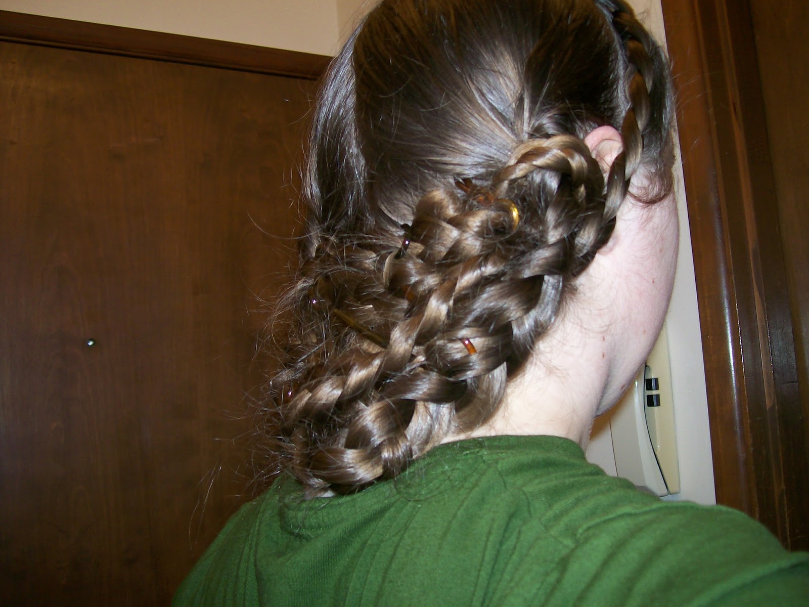 Hairstyling: Braids for a Young Lady, 1860 | Beth's Bobbins