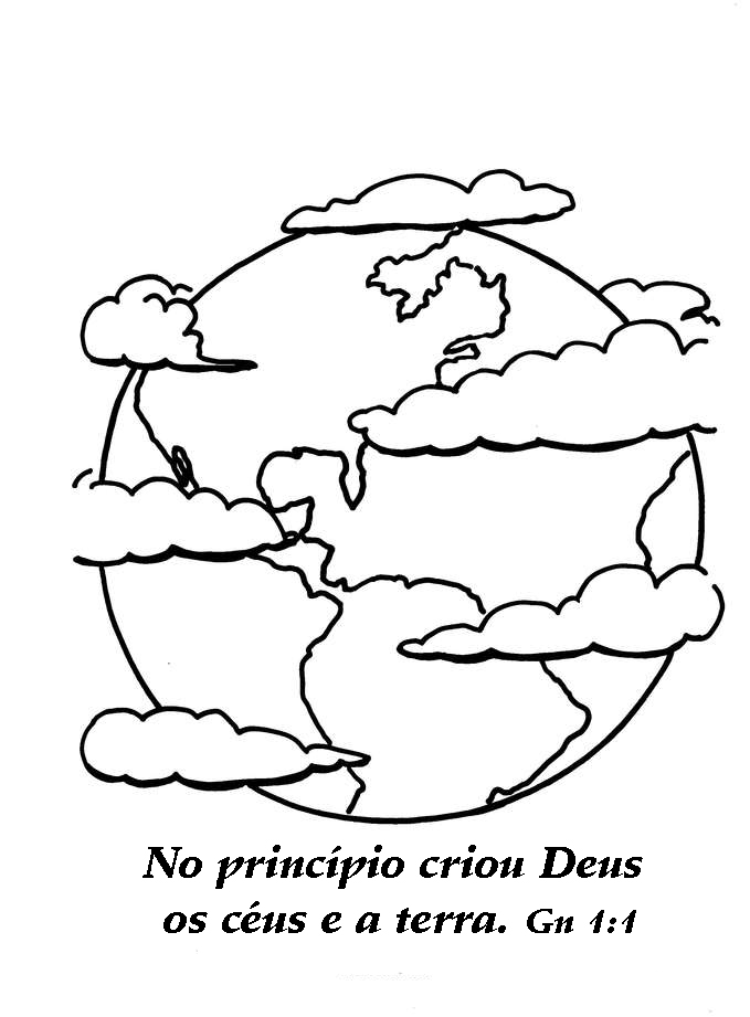 Desenhos Bíblicos Parte 2 (Criação do Mundo/Eva e Adão)