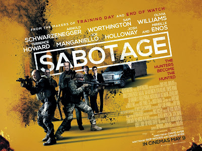 sabotage movie banner poster