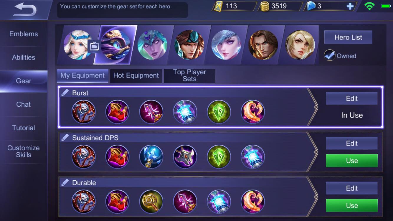 Legends guide