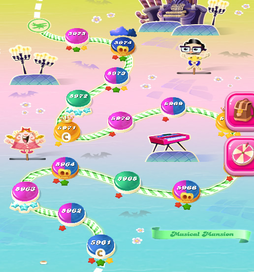 Candy Crush Saga level 5961-5975 Candy Crush Saga level 5961-5975