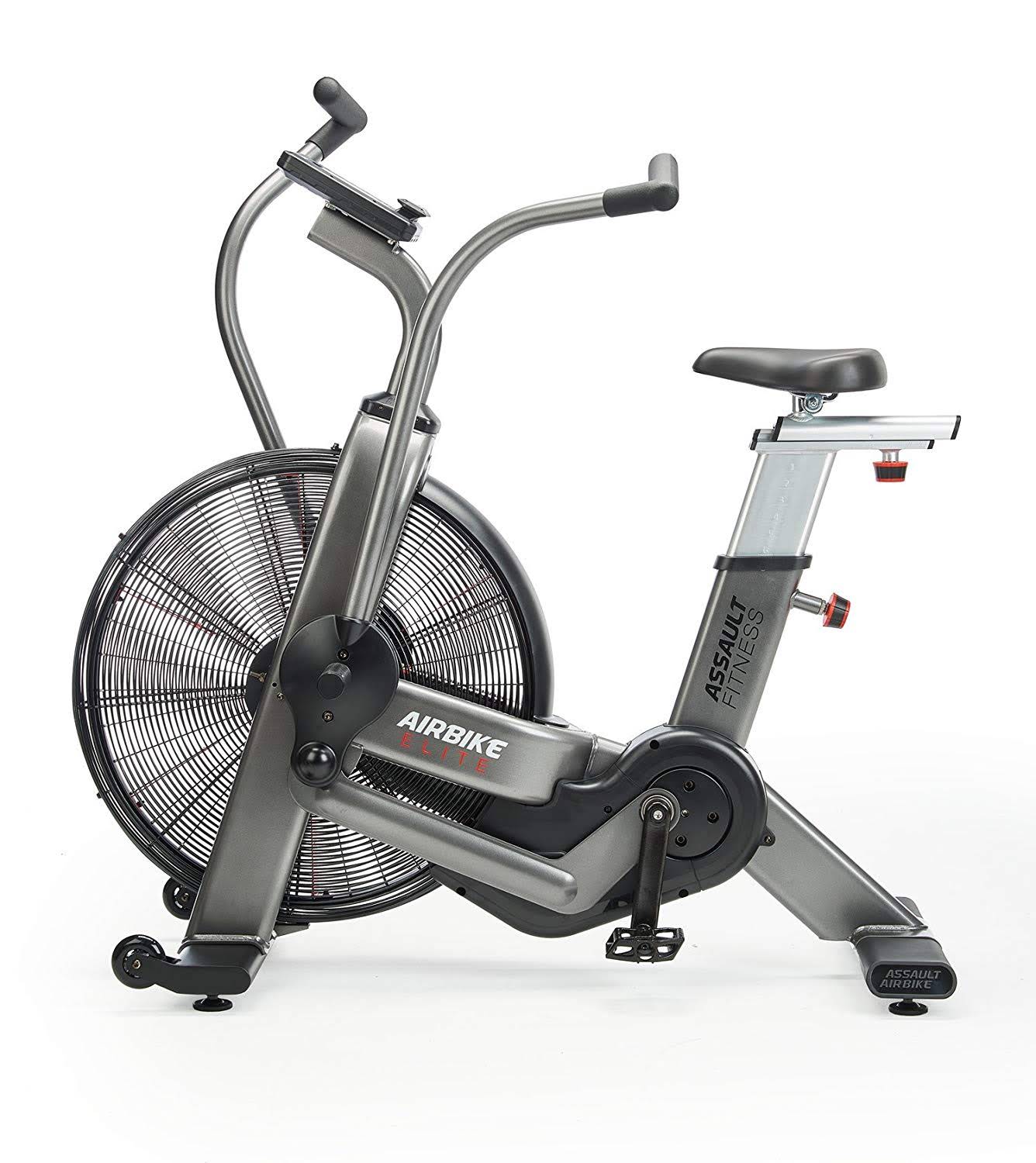 Exercise Bike Zone: Assault AirBike Elite Grey, Air Fan Exercise Bike ...