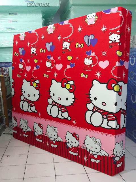 Kasur inoac Hello kitty merah Kasur inoac motif Hello kitty merah