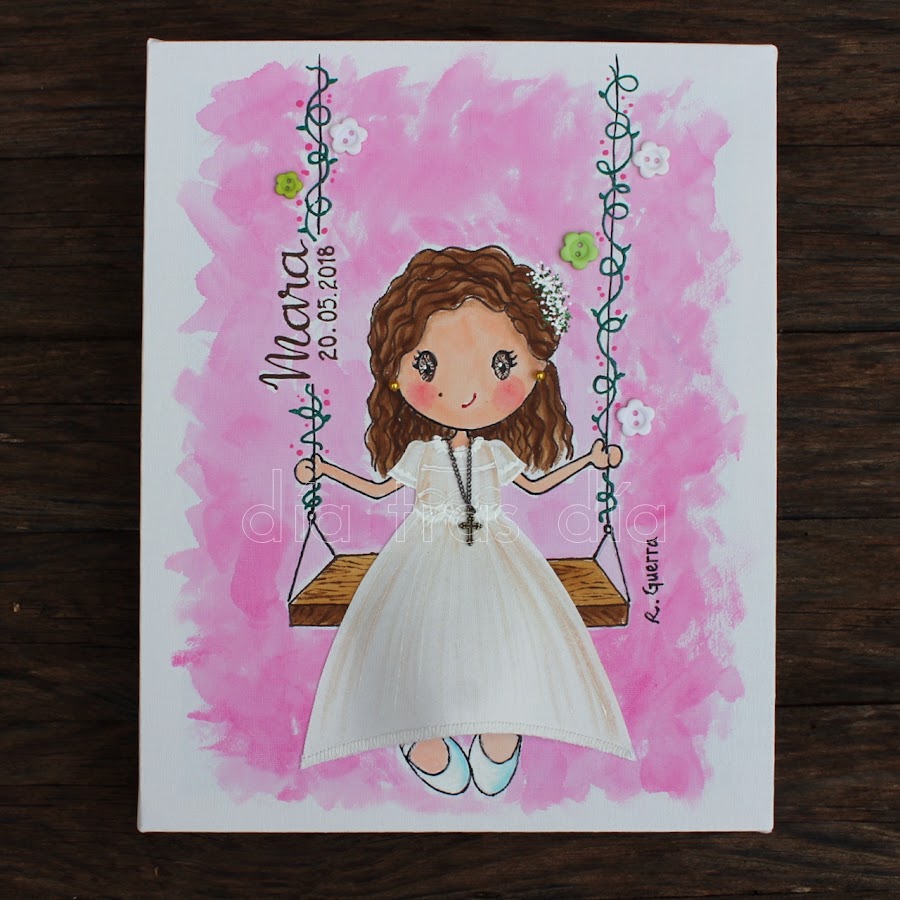 Lienzo personalizado Primera Comunión