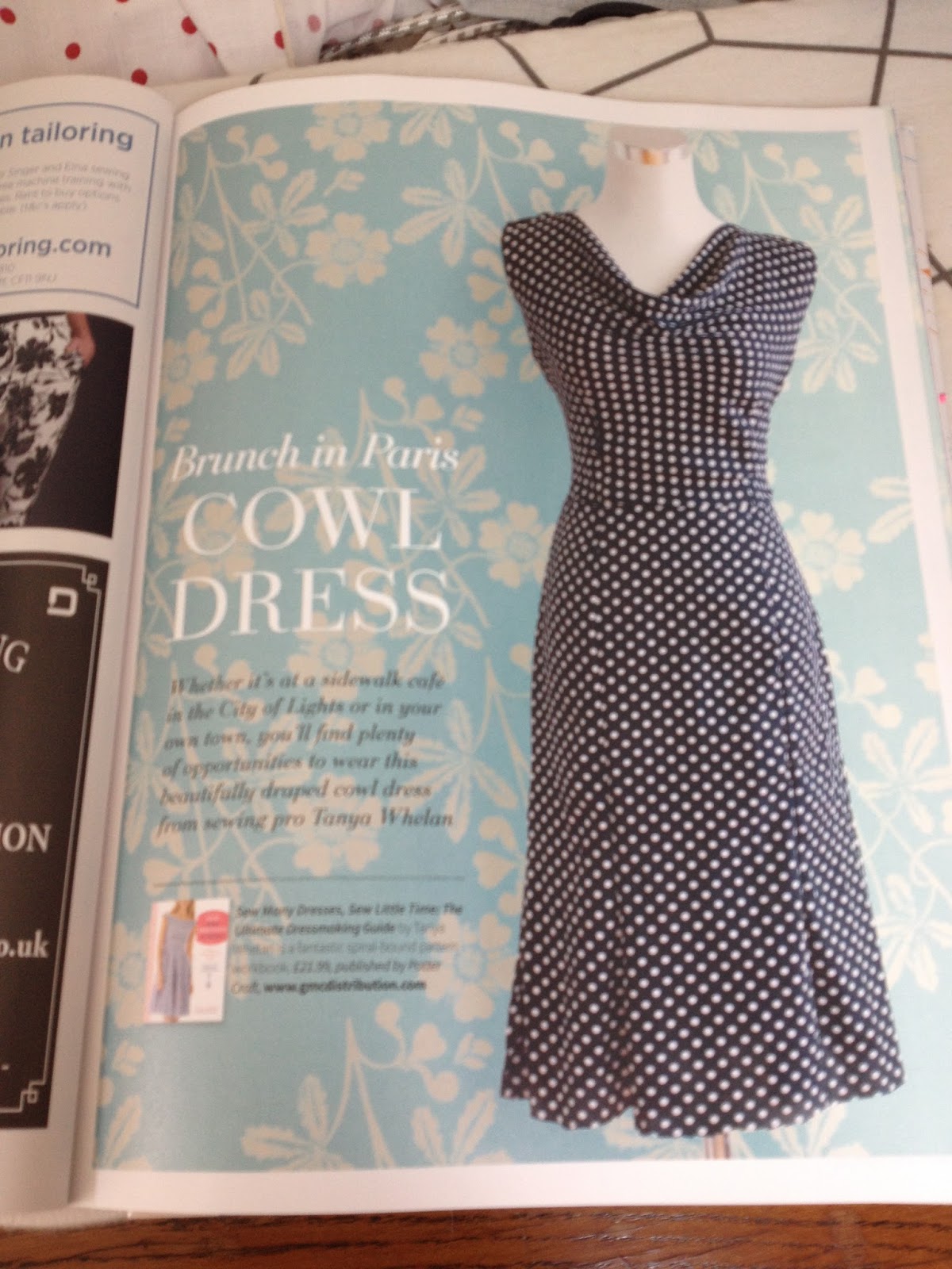 Doe in French Woods Tanya Whelan Cowl Dress and Simple Sew Ruby Dress Hack Part 1