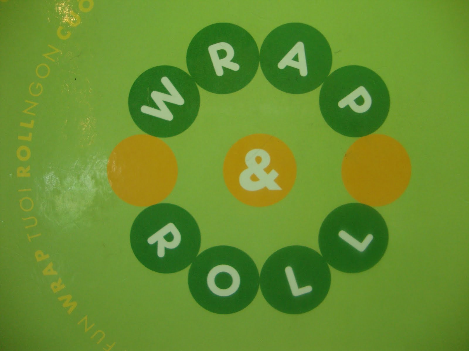 Aly's Dish Remembering Wrap & Roll