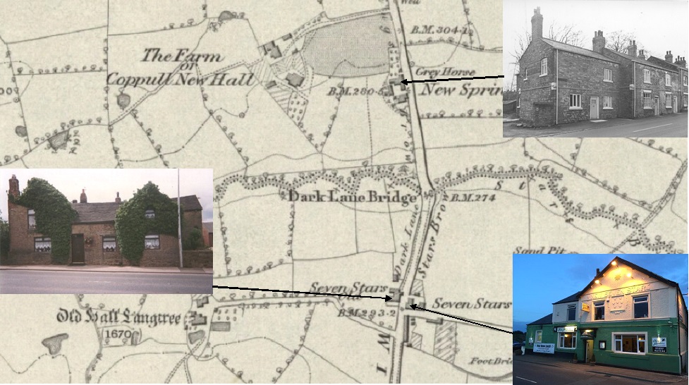 Chorley's Inns and Taverns Standish Maps