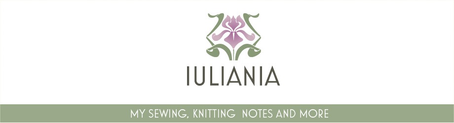 Iuliania - My Sewing, Knitting Notes and More