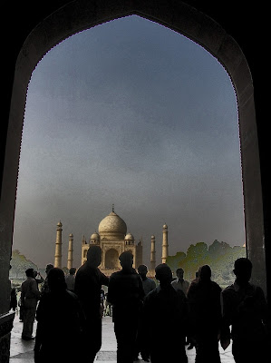 Taj Mahal: expressão de amor e imagem do paraíso BLOG LUGARES DE MEMÓRIA - Matéria Taj Mahal - foto Sylvia Leite
